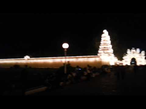 Mysore palace lightings