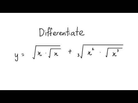 Differentiation | Derivative | Q3