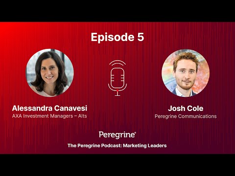 The Peregrine Podcast: Marketing Leaders – Ep. 5: Alessandra Canavesi & Josh Cole