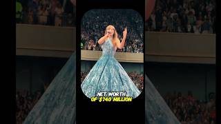 Taylor Swift’s $740M Empire: Singer or Business Queen? 🎤💰 #shorts