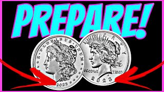 2023 Morgan and Peace Silver Dollars