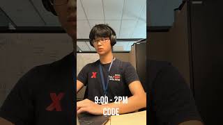 Day in the Life of a IBM Software Engineer (SWE) Intern #techtok #career #coding