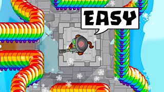 So this SECRET sniper saved my life... (Bloons TD Battles)