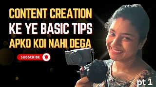 The tips that nobody will ever share | Start creating today | #contentcreator #basics