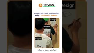 Designer vs Developer Miscommunication 😅 | Hire the Right Talent with Paperub