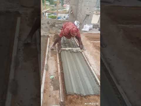 90cm precast parapet(concrete facial) made by me double base