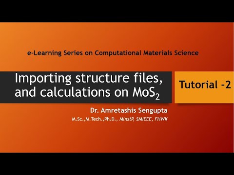 MoS2 bandstructure calculation with Quantum ESPRESSO-BURAI GUI