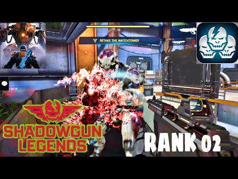 SHADOW GUN LEGENDS EP02,RANK 2 GAMEPLAY