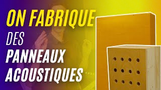 Acoustic Treatment / Part 3: We make absorbers and a bass trap