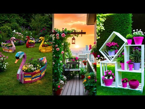 Tiny Garden, Big Glow! | Small Space Garden Design & Decor Tips 2025
