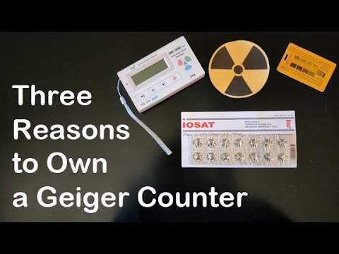 Three Reasons to Own a Geiger Counter, GMC-300E Plus & RadTriage50 Acute Dose Monitor