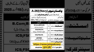 Pakistan Navy Jobs 2025 |pak navy jobs 2025|pakistan navy civilian jobs 2025 apply online #navyjobs