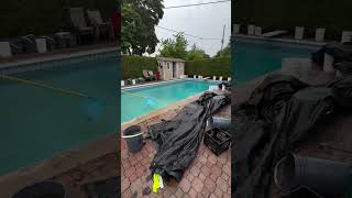 19 seconds pool opening #poolcleaning #poollife #swimmingpools