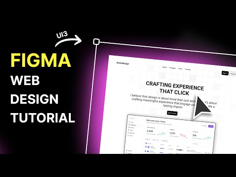 Figma Tutorial For Beginners: Design A Website In 6 Minutes - UI3