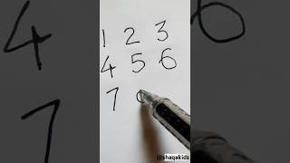 Write numbers from 1 to 10 #numbers1to10 #numbers #numberblocks #learnnumbers #123