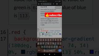 CSS Color Markers Solution |Step 58 freeCodeCamp Responsive Web Design in 60 Seconds!"