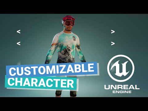 Creating CUSTOMIZABLE character in Unreal engine 5.3
