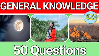 The Classic 50 Question General Knowledge Quiz – Can You Pass? 🧠✅ #423