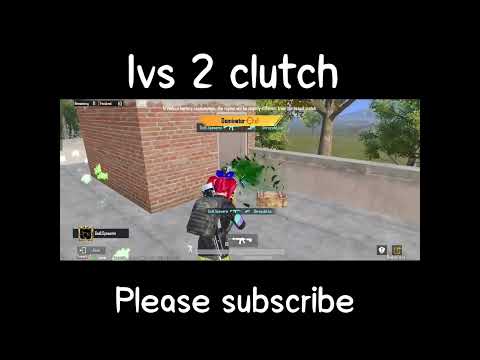 #bgmi 1 vs 2 clutch #viralshort#clutch