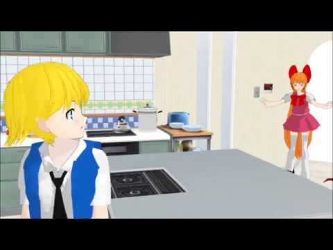 (MMD) PPGD Why in the Kitchen?!
