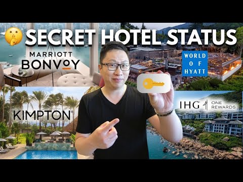 Secret Elite Hotel Status: Marriott Bonvoy Cobalt, Hyatt Courtesy Card, IHG Inner Circle