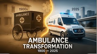 AMBULANCE EVOLUTION: From Hand Cart to High-Tech Emergency Units (1880s–2020s)