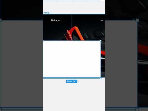 Car Banner Design on Figma