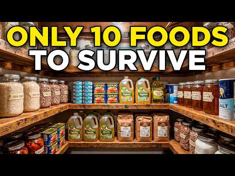 Only 10 Foods You Need To Survive A Shortage
