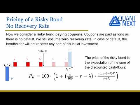 Credit Risk Modelling: Pricing of a Defaultable Bond with Reduced Form Models Part II