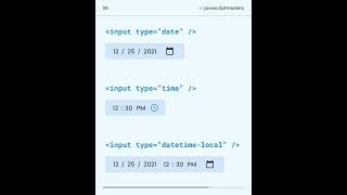 All Input Types in HTML . I hope this will help you to remember.#coding #visualcode #html