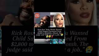 Rick Ross’s Ex WANTED $20K a month child support — judge’s savage reply? " get a job!” #rickross
