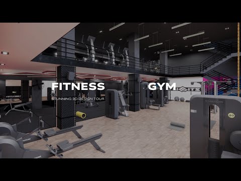 Explore THIS Amazing 3D Gym Design Walkthrough