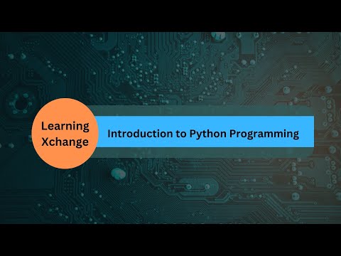 Introduction to Python Programming