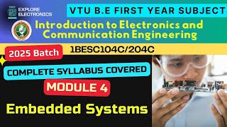 Module 4 | Embedded Systems of Introduction to Electronics and Communication Engineering