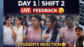 JEE Mains 2026 Day 1 Shift 2 LIVE 🔴 | Students Happy! Physics Easy 😍 Maths Tough ??