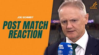 Joe Schmidt post-match interview v All Blacks in Perth | Wallabies