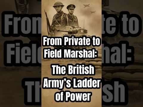 From Private to Field Marshal: The British Army’s Ladder of Power