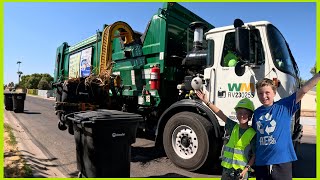 Day Of Waste Management Garbage Trucks!