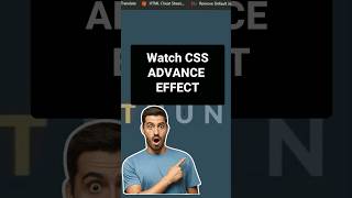 WTF! Crazy CSS Effects #codingninja #learning #javascript #csseffect #codingjourney