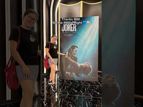 Thanks IBM for the movie night #JOKER 💙🤡 #RALLYIBM2024 #IBMazingplacetowork #OpusMall