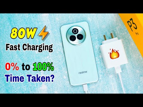 Realme P3 Pro 5G Charging Test ⚡️| realme p3 pro 5g battery charging test 0 to 100% time taken?