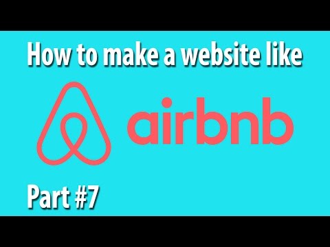 How to create a professional website in HTML part #7 [How to build a website like Airbnb]