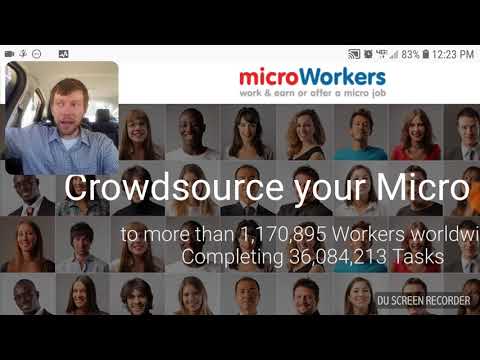 Making Money With Microworkers-Work From Home Jobs