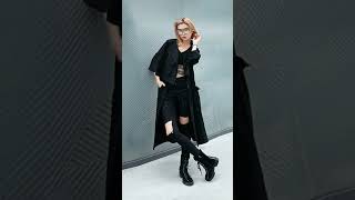 Futuristic Female Fashion 💫 | Cyberpunk Techwear Style #Techwear #Cyberpunk #Streetwear