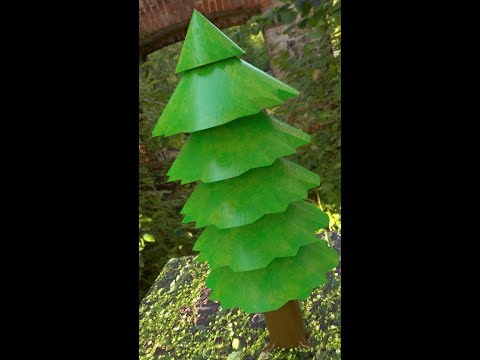 Blender Model Pine Tree