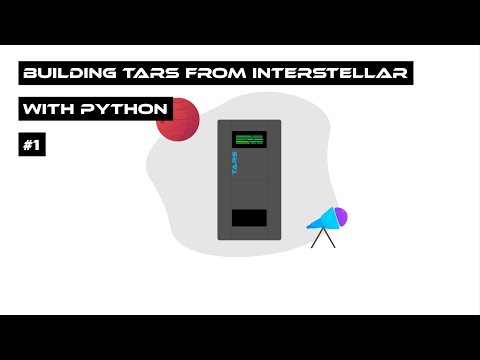 Build Virtual Assistant with Python | TARS Series #1