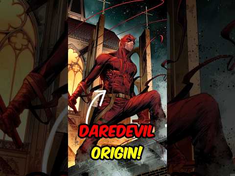 What Made Daredevil So Dangerous? His Origin Will Shock You! 😳