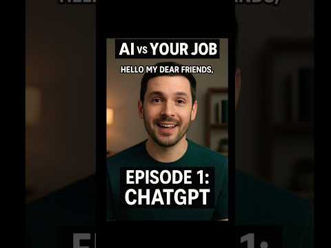 AI vs Your Job - Episode 1 | How ChatGPT Is Changing Everything!#ChatGPT #AIvsYourJob #chatbots