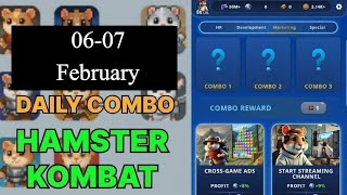 Hamster Kombat Daily Combo | Hamster Kombat Daily Combo Today 06-07 Febeuary | Hamster Kombat Combo