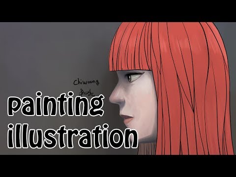 [Speed Painting]Clip Studio Illustration 클립 스튜디오로 일러스트 그리기 - 2